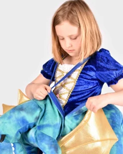 Drache Zum Reiten, Hellblau