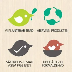 Drehendes Puzzle Aus Holz - Tiere