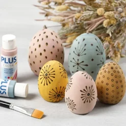 Ei Aus Holz – H: 8 Cm, 1 Stk.