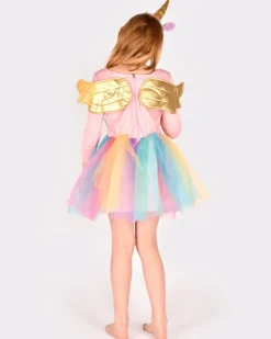 Einhorn - Kleid & Horn, 4-6 J.