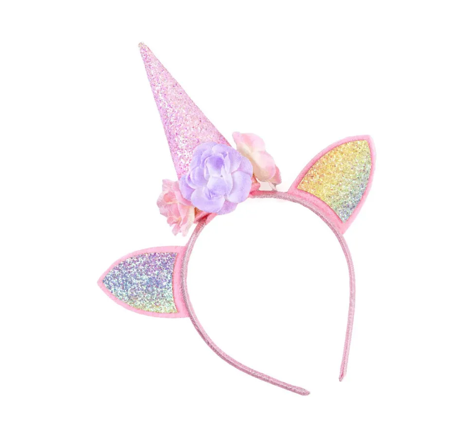 Einhorn - Umhang & Haarreifen, Gr. 3-6 Jahre