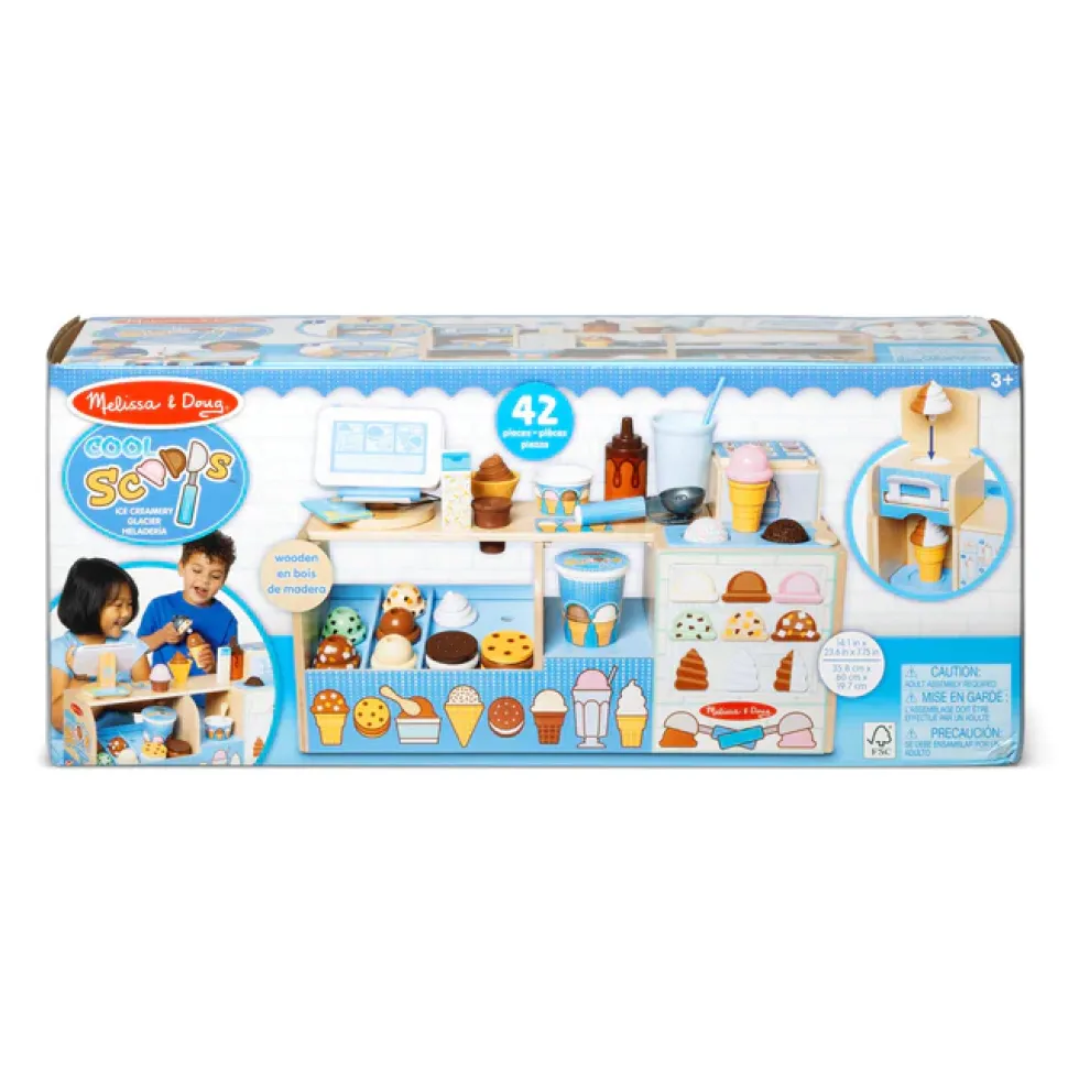 Eiskiosk Aus Holz, 42 Teile