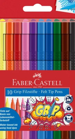 Faber Castell Filzstifte Grip - 10 Stk.