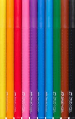 Faber Castell Filzstifte Grip - 10 Stk.