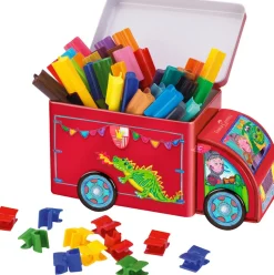 Faber Castell Filzstifte - Connector Lkw, 33 Stk