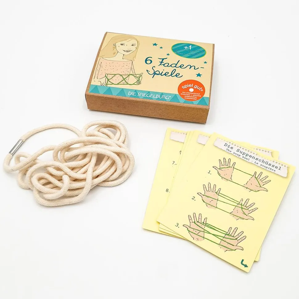 Fadenspiele - 6 Verschiedene