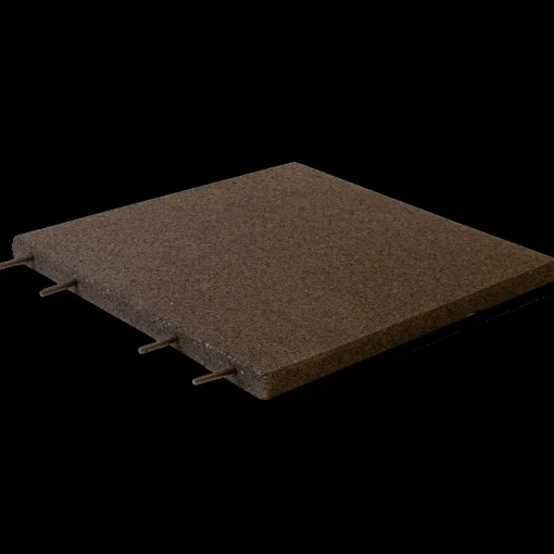 Fallschutzmatte - Schwarz, 50 X 50 Cm, 30 Mm Dick