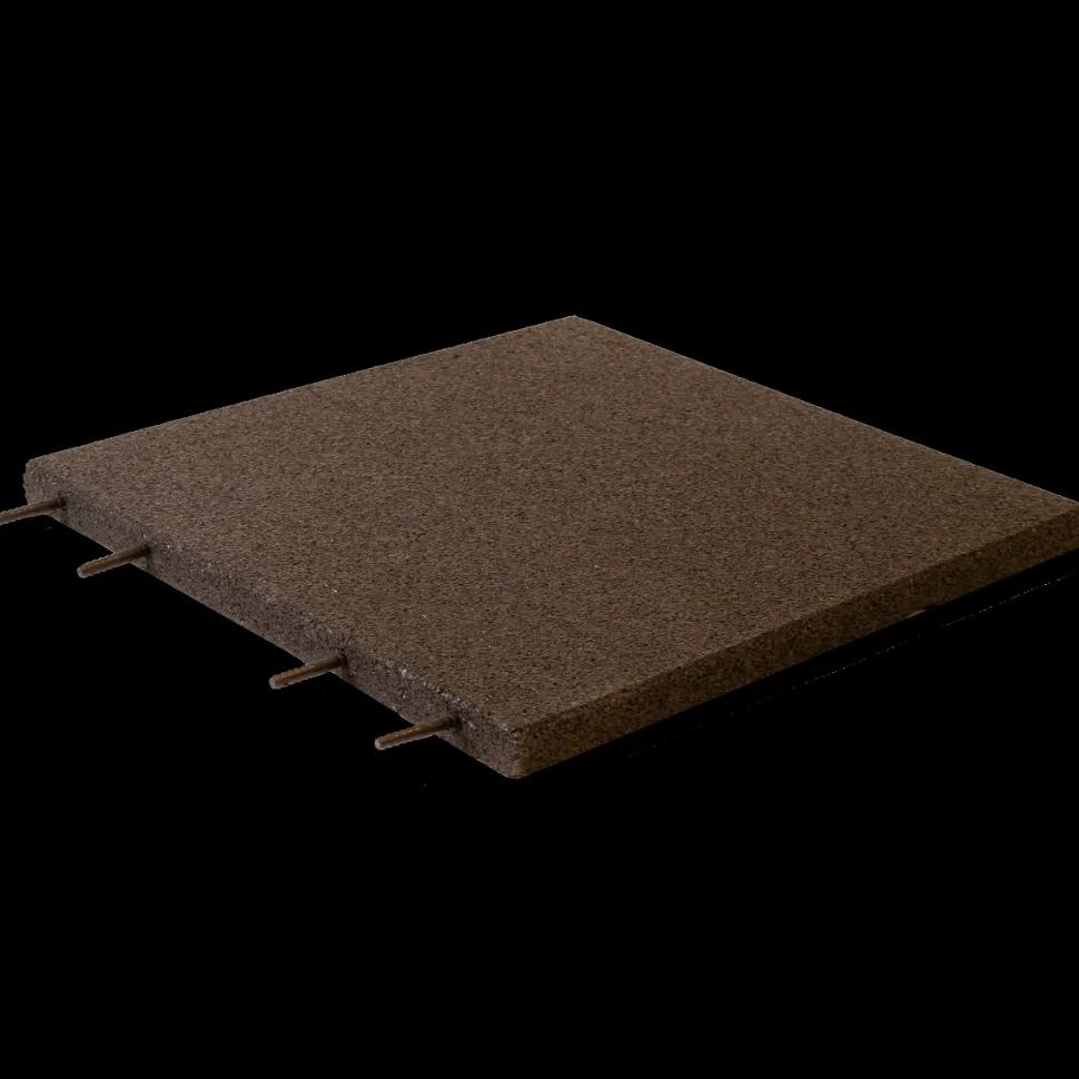 Fallschutzmatte - Schwarz, 50 X 50 Cm, 30 Mm Dick