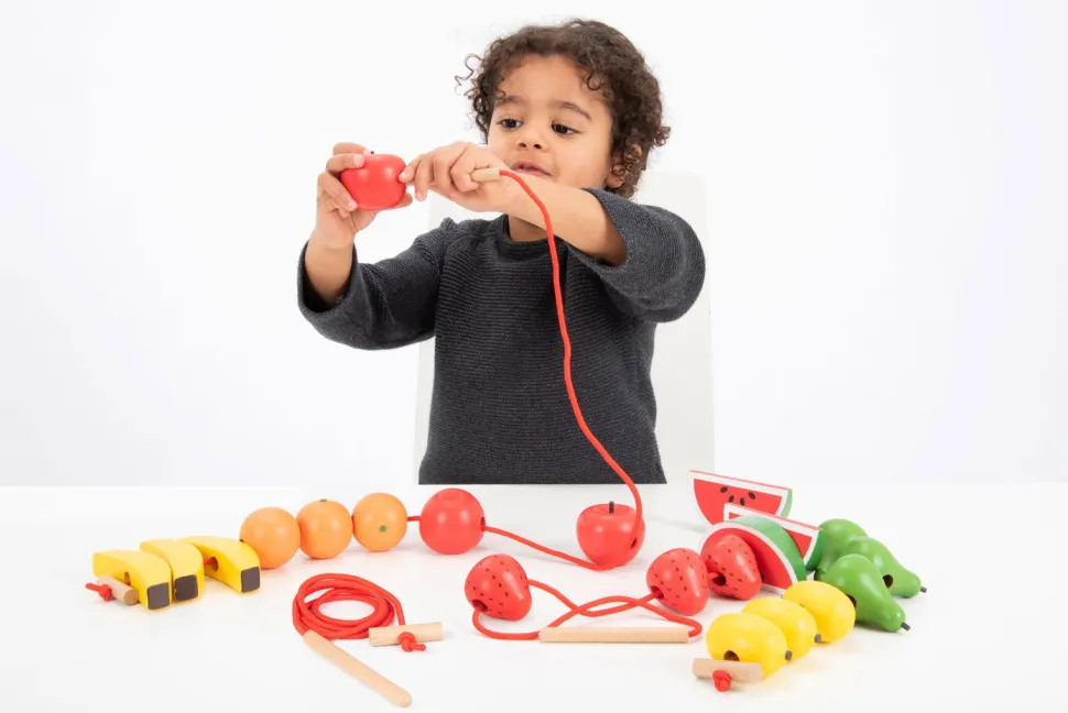 Feinmotorik & Sortieren - Obst