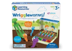 Feinmotorisches Lernspiel - Wurmgarten