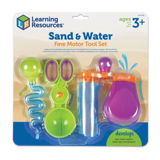 Feinmotorisches Werkzeugset Wasser & Sand
