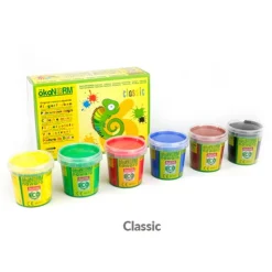 Fingerfarbe - 6 X 150 G