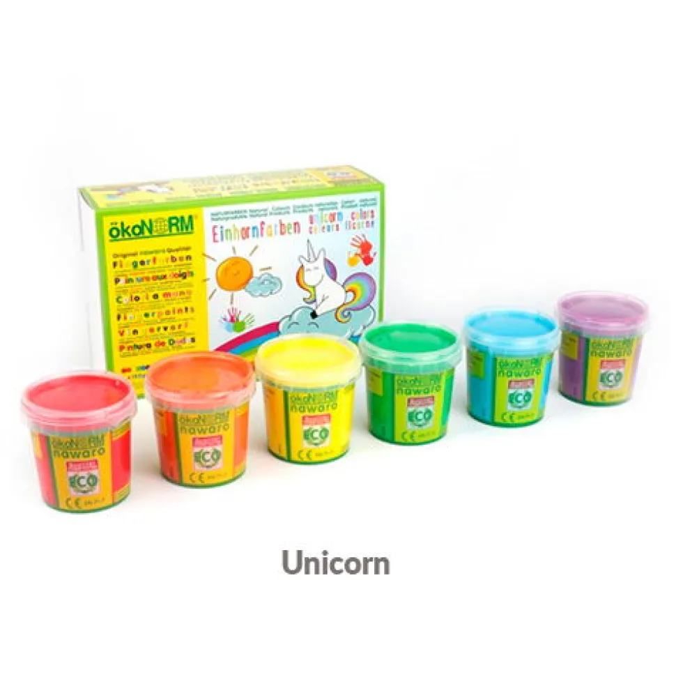 Fingerfarbe - 6 X 150 G