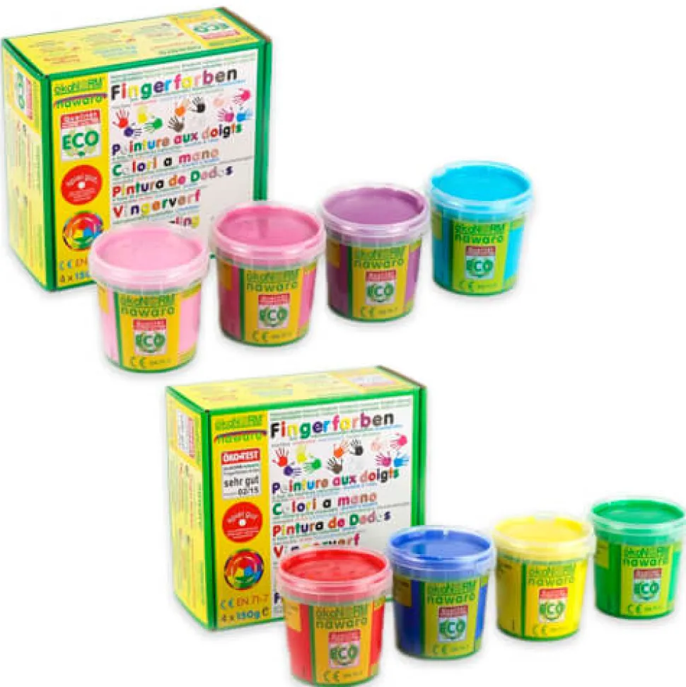 Fingerfarbe - 4 X 150 G