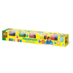 Fingerfarben 6 X 120 Ml