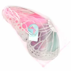 Flugel Mit Glitzer (Silber)