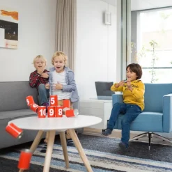 Gartenspiel - Dosenwerfen