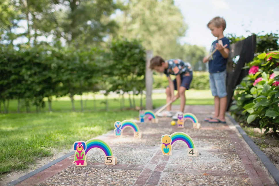 Gartenspiel - Krocket Mit Regenbogen