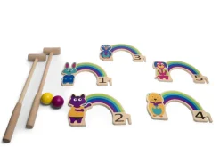 Gartenspiel - Krocket Mit Regenbogen