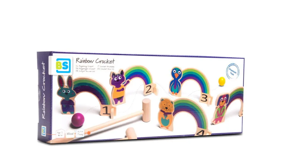 Gartenspiel - Krocket Mit Regenbogen