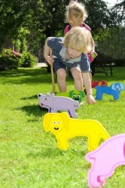 Gartenspiel - Krocket Mit Tieren