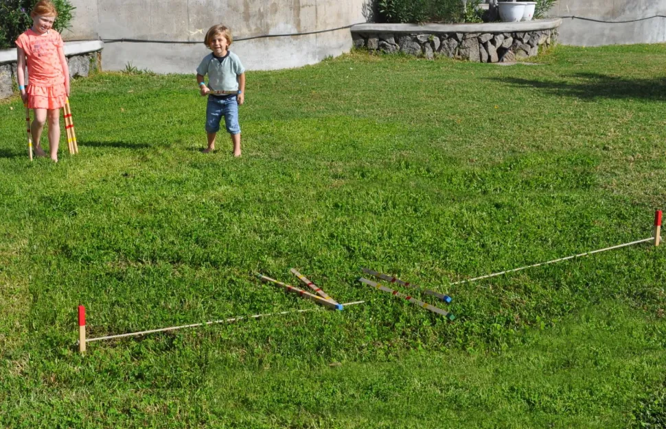 Gartenspiel - Stab Auf Der Schnur