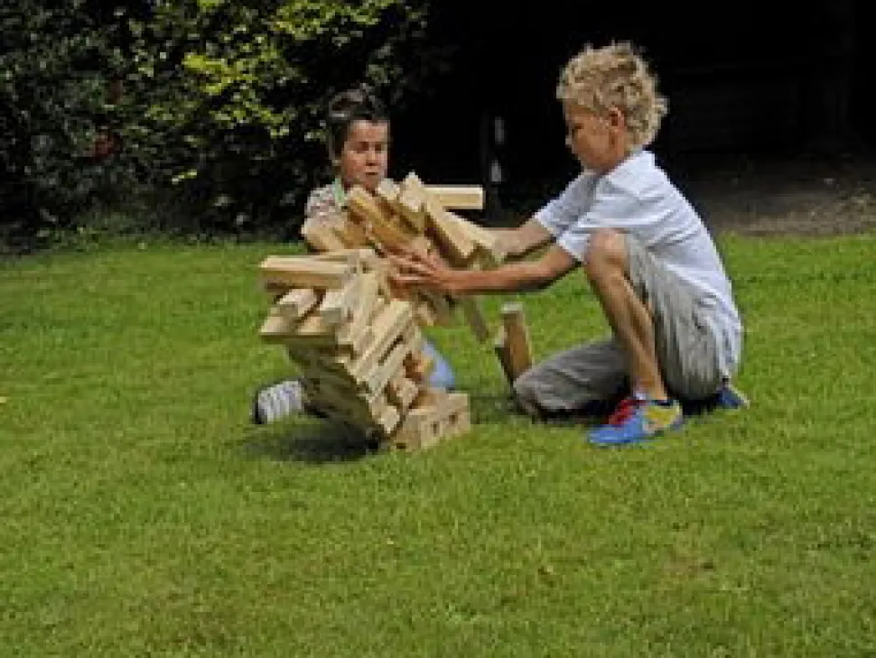 Gartenspiel - Stapelturm