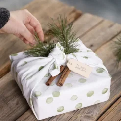 Geschenkanhanger Natur 3 X 6 Cm, 10 Stk.