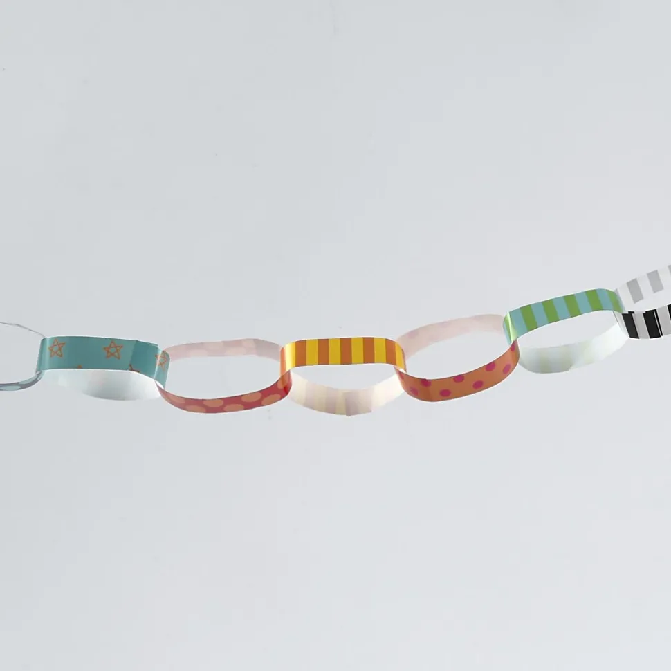 Girlandenstreifen - Gemustert, 400 Stk.