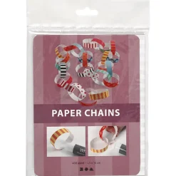 Girlandenstreifen - Gemustert, 400 Stk.