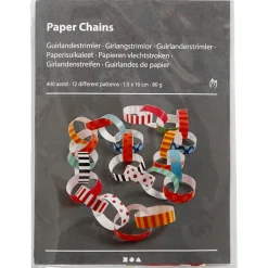 Girlandenstreifen - Gemustert, 400 Stk.