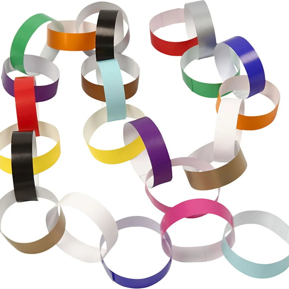 Girlandenstreifen - Verschiedene Farben, 400 Stk.