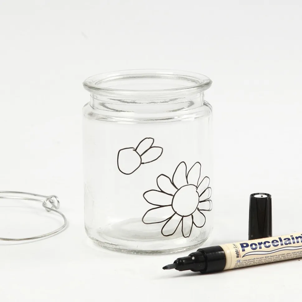 Glas- & Porzellanstift - Halbdeckend, Kontur