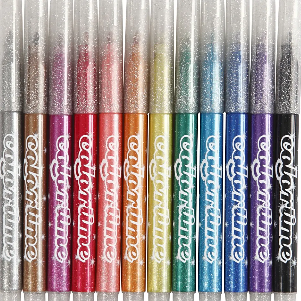 Glitzerfilzer - 12 Stk.