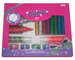 Glitzerset - 18 Teile