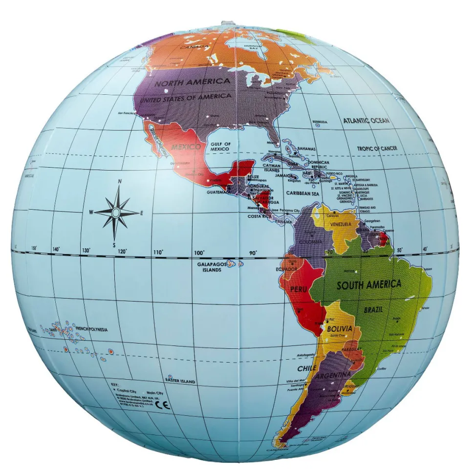 Globus - Aufblasbar, 50 Cm