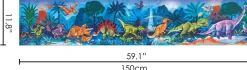 Glow In The Dark Riesenpuzzle Dinosaurier, 200 Stk