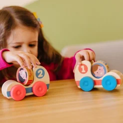 Go Tots - 2 X Holzautos 4-Teilig