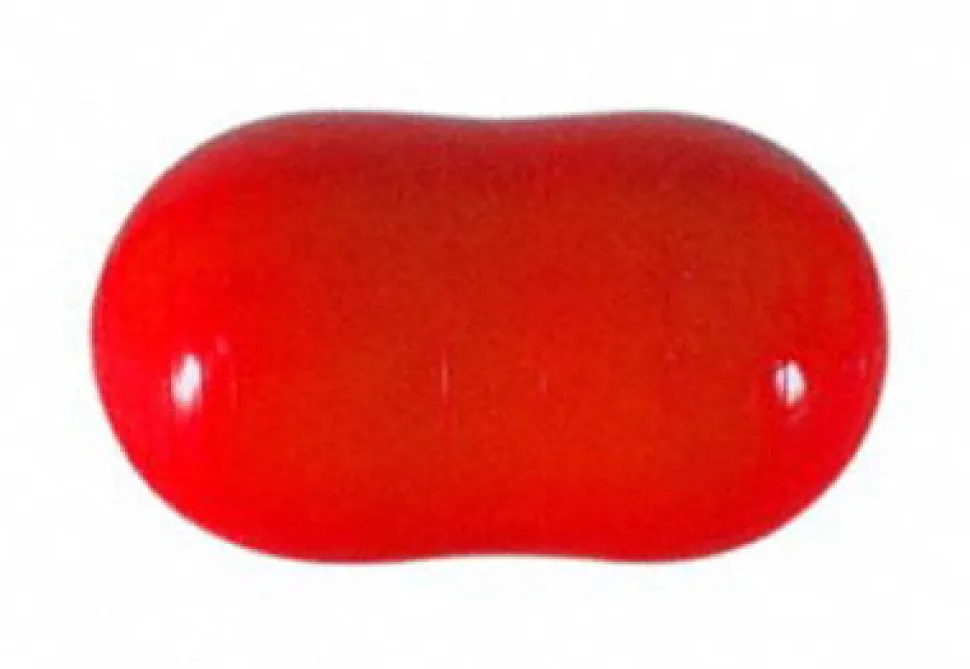 Gymnastikball Rolle - Rot, O 40 Cm