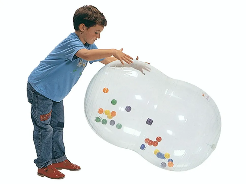 Gymnastikball Rolle - Transparent, O 55 Cm
