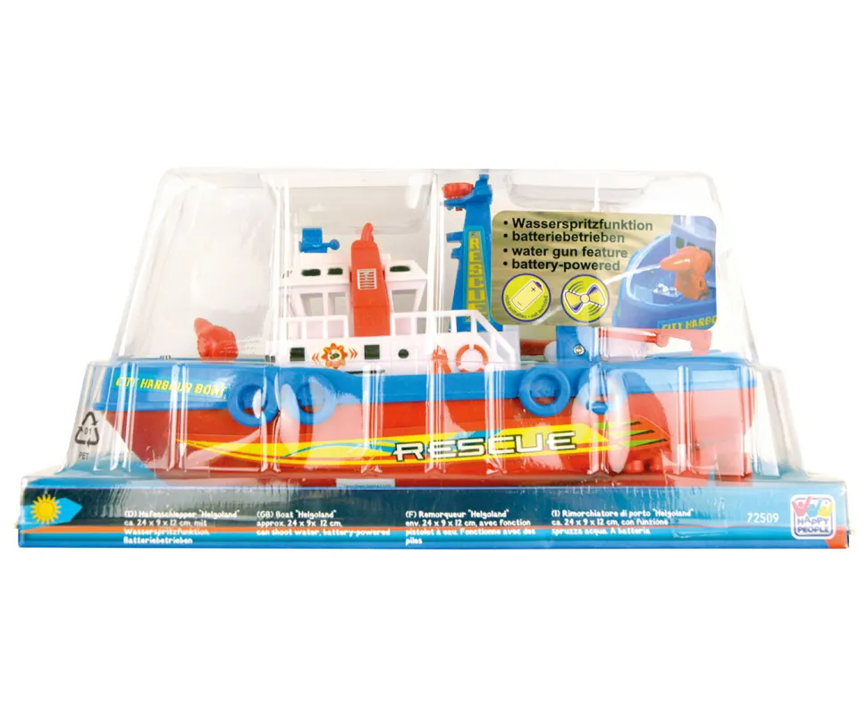 Hafenschlepper Mit Wasserspritze