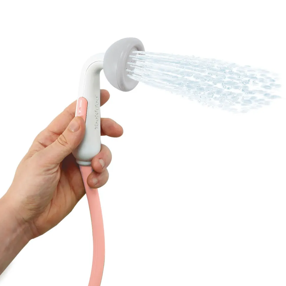 Handbrause, Batteriebetrieben - Elefant, Rosa