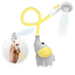 Handbrause, Batteriebetrieben - Elefant, Gelb
