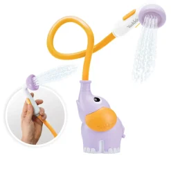 Handbrauser Elefant - Batteriebetrieben, Lila