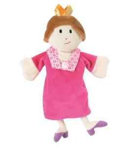 Handpuppe Konigin, Rosa (30 Cm)
