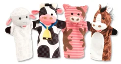 Handpuppen - Bauernhoftiere, 4 Stk.