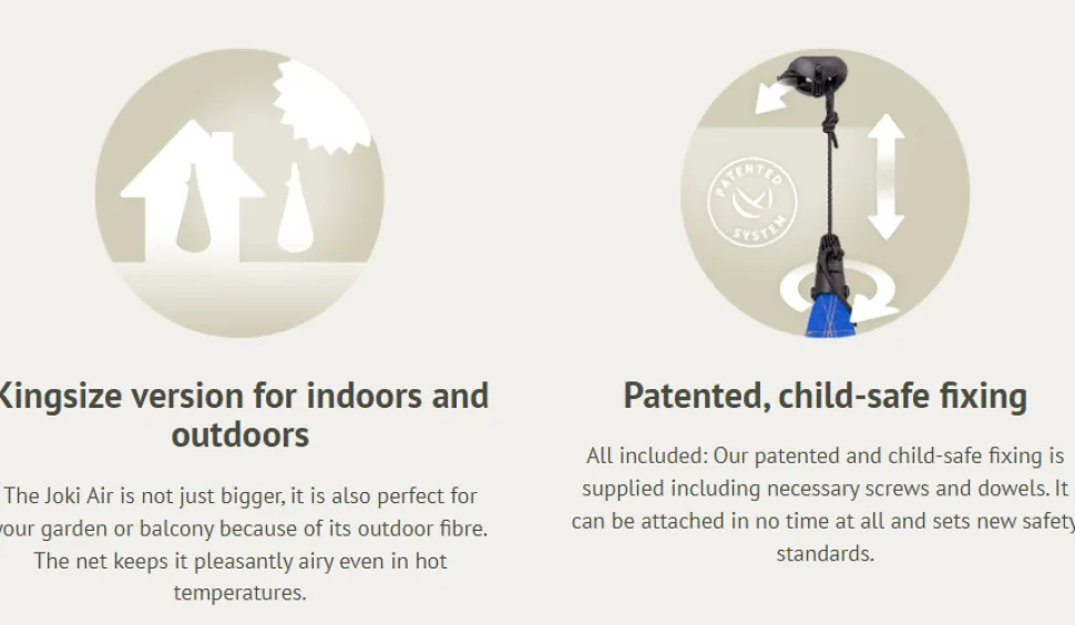 Hangehohle - Indoor/Outdoor - Mit Aufhangeset