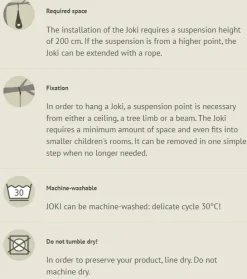 Hangehohle - Indoor/Outdoor - Mit Aufhangeset