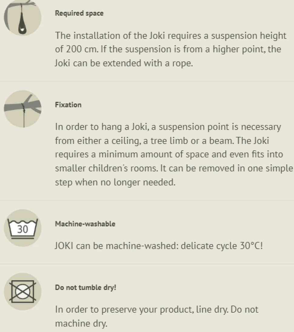 Hangehohle - Indoor/Outdoor - Mit Aufhangeset