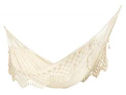 Hangematte Kingsize - Bio-Baumwolle - Latte